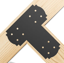 Load image into Gallery viewer, 6x6 Decorative Design Timber Truss Brackets for 6x6 Posts, 6&quot; Timber Truss Brackets, 6x6 Timber Fan Bracket