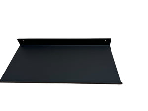 Custom Size/Finish Steel Shelf with lip, Select your size and finish