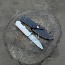 Load image into Gallery viewer, Handmade 7 Inch Damascus Outdoor Utility Knife – Multiple Handle Options
