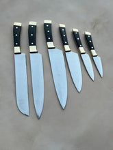 Load image into Gallery viewer, Professional Chef knife Set with Leather Case-0203