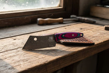 Load image into Gallery viewer, Ko-Bunka Knife Damascus Steel, Reverse Tanto