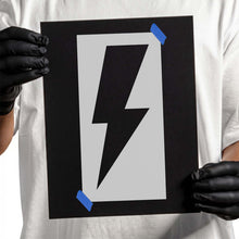 Load image into Gallery viewer, Lightning Bolt Stencil
