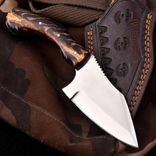 Load image into Gallery viewer, Pinecone Handle Fixed Blade Knife – 4” Stainless Steel Blade | JW SteelCrafts