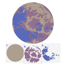 Load image into Gallery viewer, Mercury Wall Mural Stencil Set