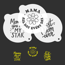 Load image into Gallery viewer, Mom Coffee Stencils