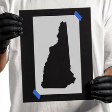 Load image into Gallery viewer, New Hampshire State Outline Stencil