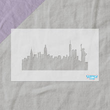 Load image into Gallery viewer, New York City Skyline Stencil