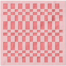 Load image into Gallery viewer, Geometric Offset Checkerboard Pattern