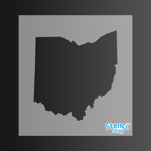 Load image into Gallery viewer, Ohio State Outline Stencil