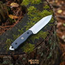 Load image into Gallery viewer, Sheepsfoot D2 Hunting Knife | Leather Sheath