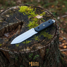 Load image into Gallery viewer, Sheepsfoot D2 Hunting Knife | Leather Sheath