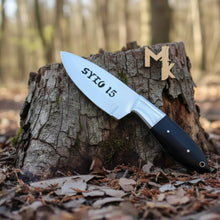 Load image into Gallery viewer, Outlaws D2 Hunting Knife Bull Horn Handle