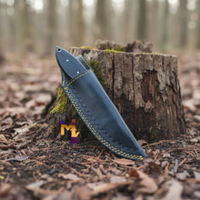 Load image into Gallery viewer, Outlaws D2 Hunting Knife Bull Horn Handle
