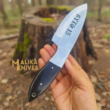 Load image into Gallery viewer, Outlaws D2 Hunting Knife Bull Horn Handle