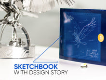 Load image into Gallery viewer, The Great Eagle Silver Armor SWAROVSKI® Crystal Edition