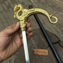 Load image into Gallery viewer, Handmade Pirate Officer Sword with Ornate Dragon Handle