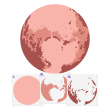 Load image into Gallery viewer, Pluto Wall Mural Stencil Set