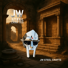 Load image into Gallery viewer, Polished Gladiator Face Mask | Handcrafted Metal Decorative Helmet Art