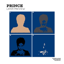 Load image into Gallery viewer, Prince "Purple Rain" Layered Stencil Set