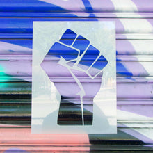 Load image into Gallery viewer, Raised Fist Stencil
