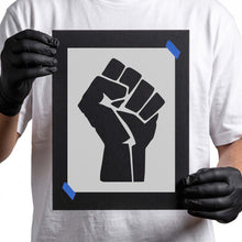 Load image into Gallery viewer, Raised Fist Stencil