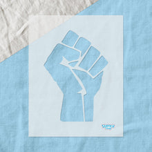 Load image into Gallery viewer, Raised Fist Stencil
