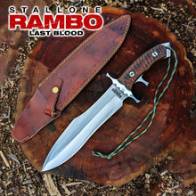 Load image into Gallery viewer, Rambo Last Blood Bowie Knife D2 Steel Full Tang