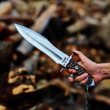 Load image into Gallery viewer, Rambo Last Blood Bowie Knife D2 Steel Full Tang
