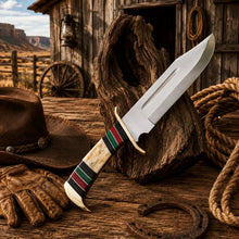 Load image into Gallery viewer, Rambo Style Knife – Full Tang D2 Steel Bowie Blade