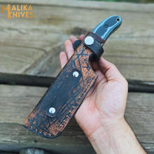Load image into Gallery viewer, Ridge Runner Hunting Knife D2 Steel Micarta Handle