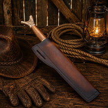 Load image into Gallery viewer, Bowie Knife Handmade | Frontier Inspired Antler Handle