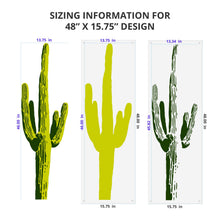 Load image into Gallery viewer, Saguaro National Park Wall Mural Stencil Set