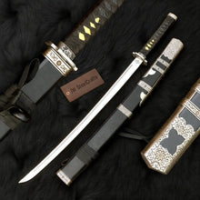 Load image into Gallery viewer, Handmade Samurai Style Katana High Carbon Steel Display Sword for Collectors