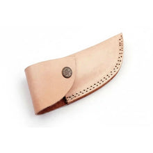 Load image into Gallery viewer, Owl Eyes Engraved Damascus Folding Knife with Handle Artwork