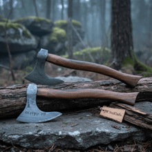 Load image into Gallery viewer, Set of Two Bearded Axes 20 Inch Curved Handles