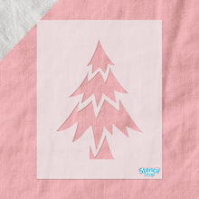 Load image into Gallery viewer, Simple Christmas Tree Stencil