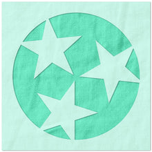 Load image into Gallery viewer, Tennessee State Flag Three Star Stencil