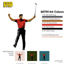 Load image into Gallery viewer, Tiger Woods "Victory" Layered Stencil Set