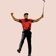 Load image into Gallery viewer, Tiger Woods "Victory" Layered Stencil Set