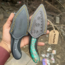 Load image into Gallery viewer, Wide Blade Skinner Knife Set High Carbon Steel Fixed Blade Knives