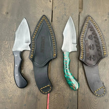 Load image into Gallery viewer, Wide Blade Skinner Knife Set High Carbon Steel Fixed Blade Knives