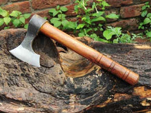 Load image into Gallery viewer, Traditional Bearded Camp Hatchet