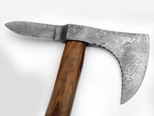 Load image into Gallery viewer, Traditional Scandinavian Bearded Axe with Hardwood Handle