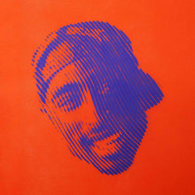 Load image into Gallery viewer, Tupac Face Halftone Stencil