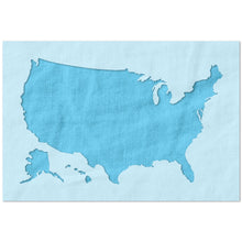 Load image into Gallery viewer, United States Outline Stencil