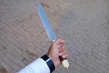 Load image into Gallery viewer, Viking Seax Knife By JW Steel Crafts.