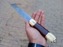 Load image into Gallery viewer, Viking Seax Knife By JW Steel Crafts.
