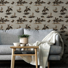 Load image into Gallery viewer, Western Cowboy Pattern Stencil