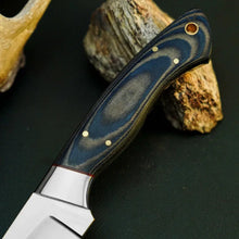 Load image into Gallery viewer, Cedar Ridge Stainless Steel Hunting Knife – Full Tang Micarta Handle