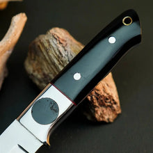 Load image into Gallery viewer, 8.7" Handmade Hunting Knife – Full Tang Stainless Steel Resin Handle